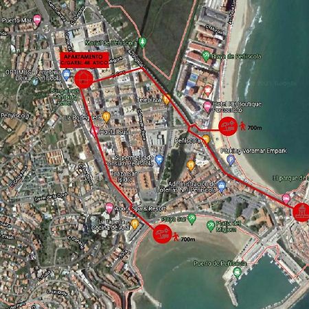 Ferienwohnung Atico Nuevo Con Terraza Peñíscola Exterior foto